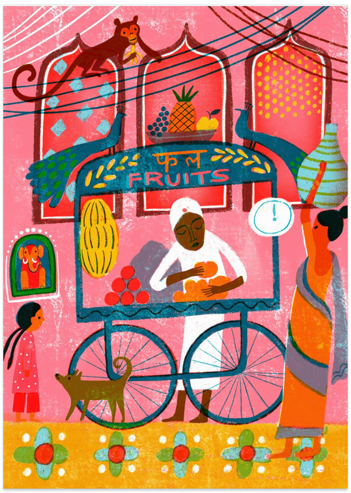 India Fruit Stall