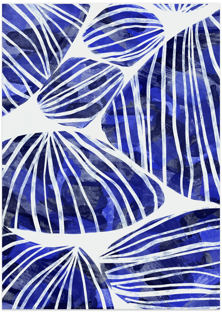 Blue Wave Stripes