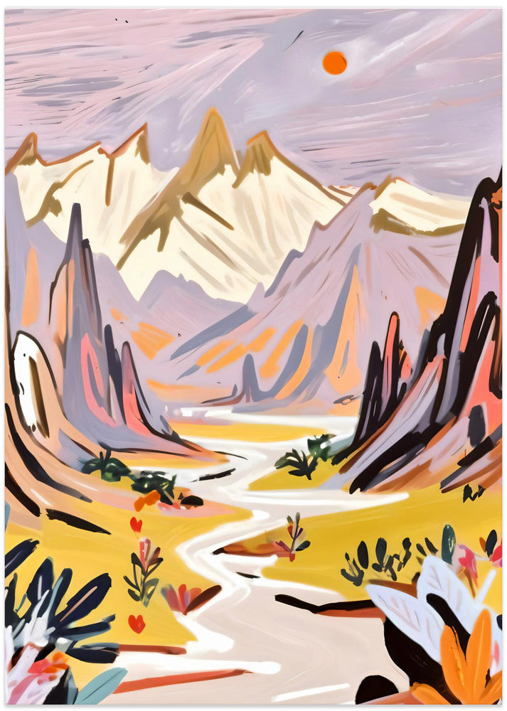 Lavender Mountains