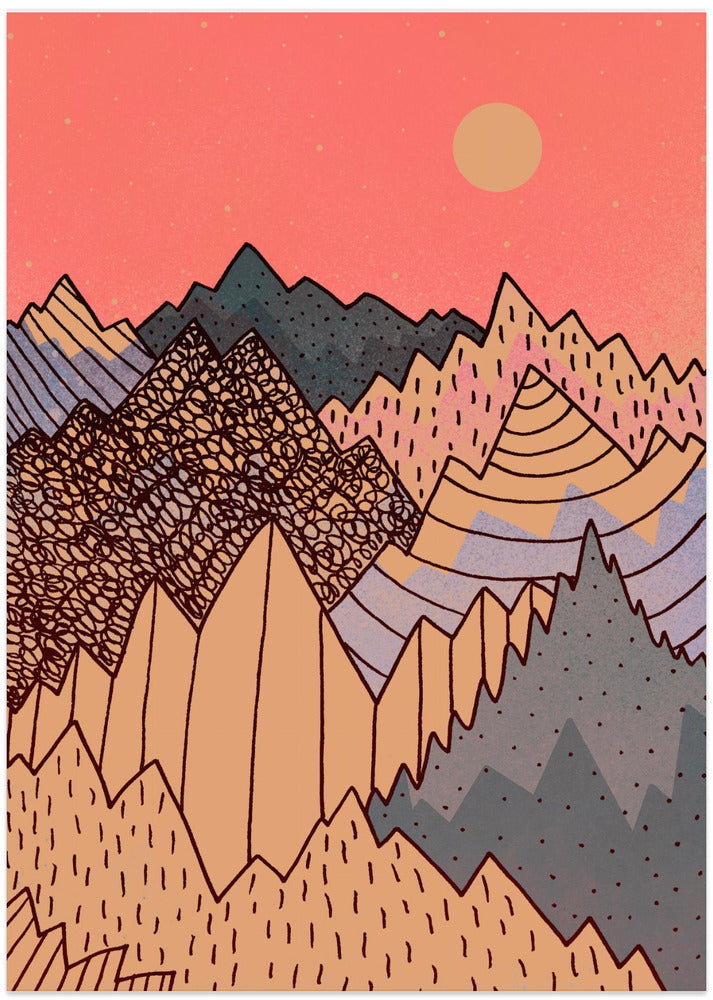 The Jagged Peaks of Autumn