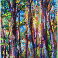 Oaks and pines
