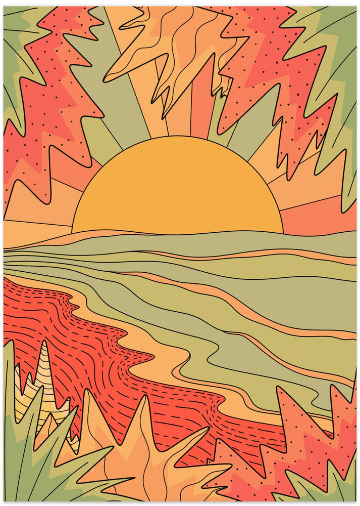 Autumn shore