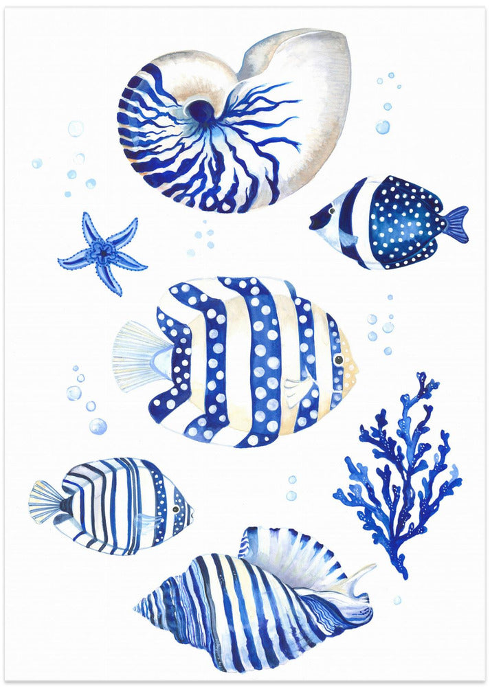 Inspired by the Tranquil Beauty of the Ocean