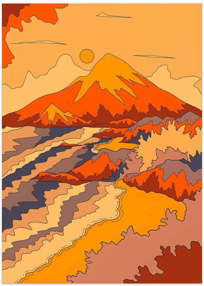 The autumnal shore