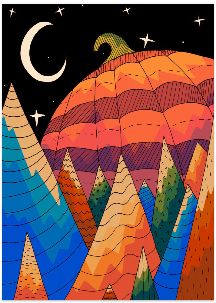 The giant pumpkin