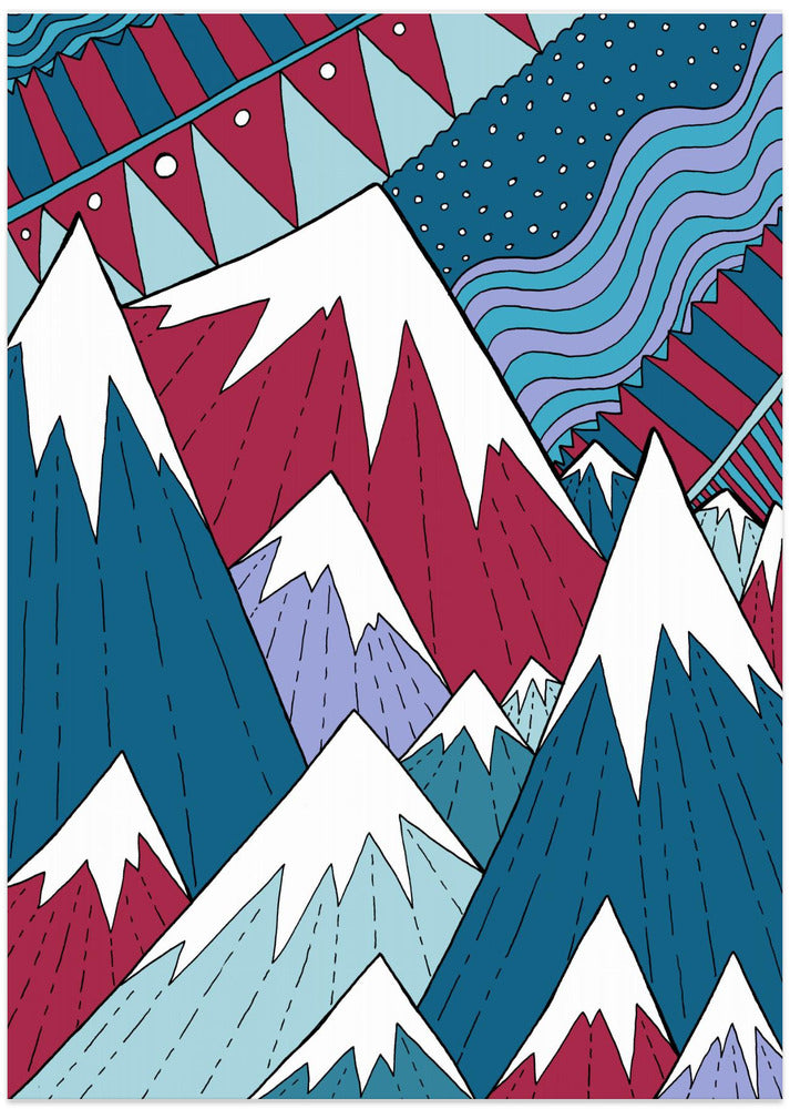 Pattern sky mounts