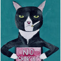 Smoking cat