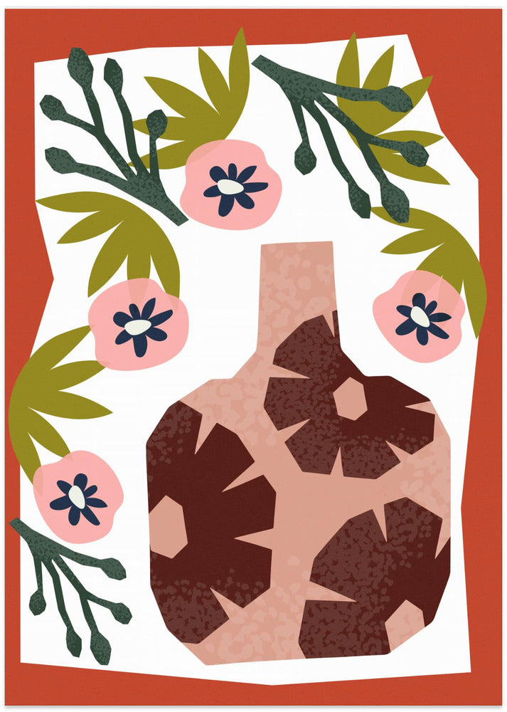 Floral Harmony Vase