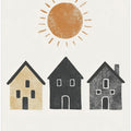 Sunny Village Scene