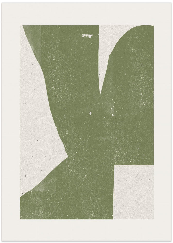 Green Abstract Form