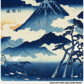 Distant View of Mount Asama In the Shinshu District