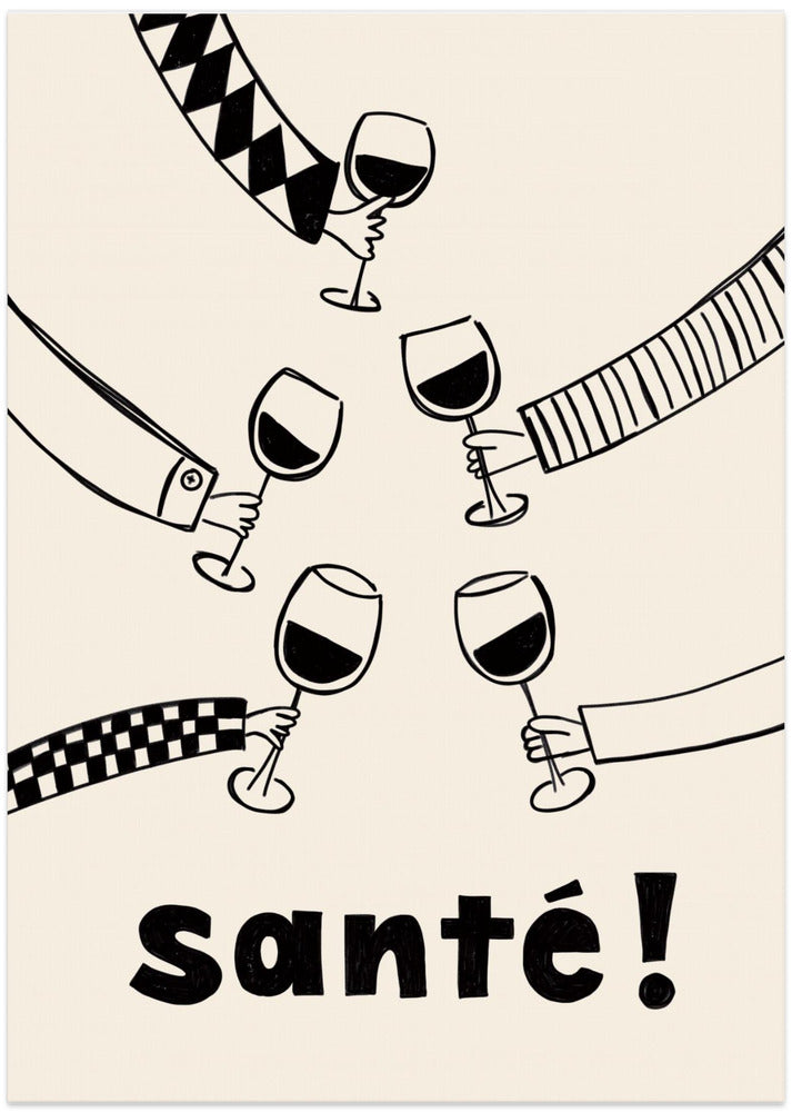 Santé Wine Party with Friends