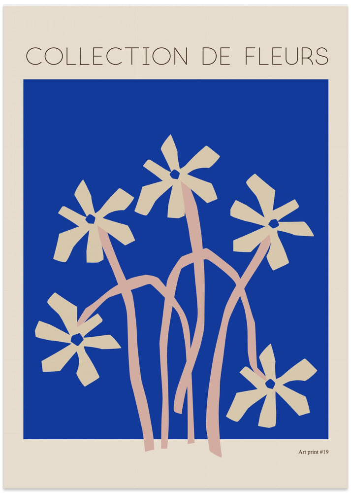 Fleurs in Blue