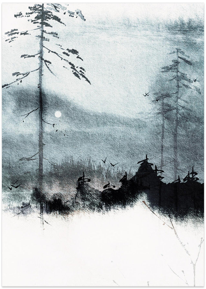 Moonlit Forest