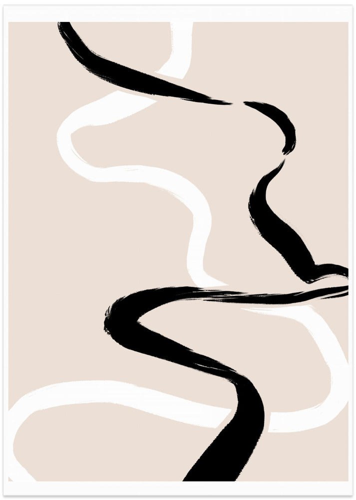 Flowing Ink Trails