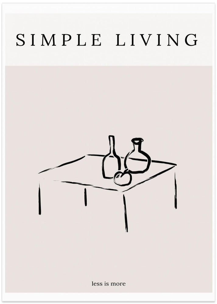 Minimalist Table