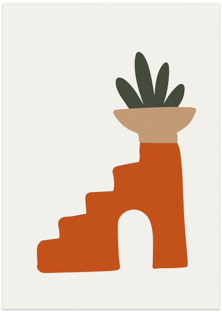 Terracotta Steps