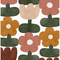 Retro Floral Grid