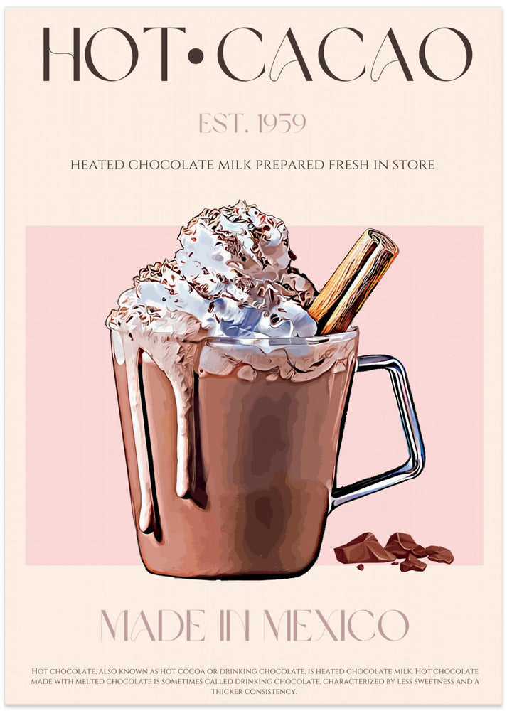 A Mug of Creamy Hot Cacao