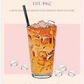 Refreshing Glass of Iced Coffee