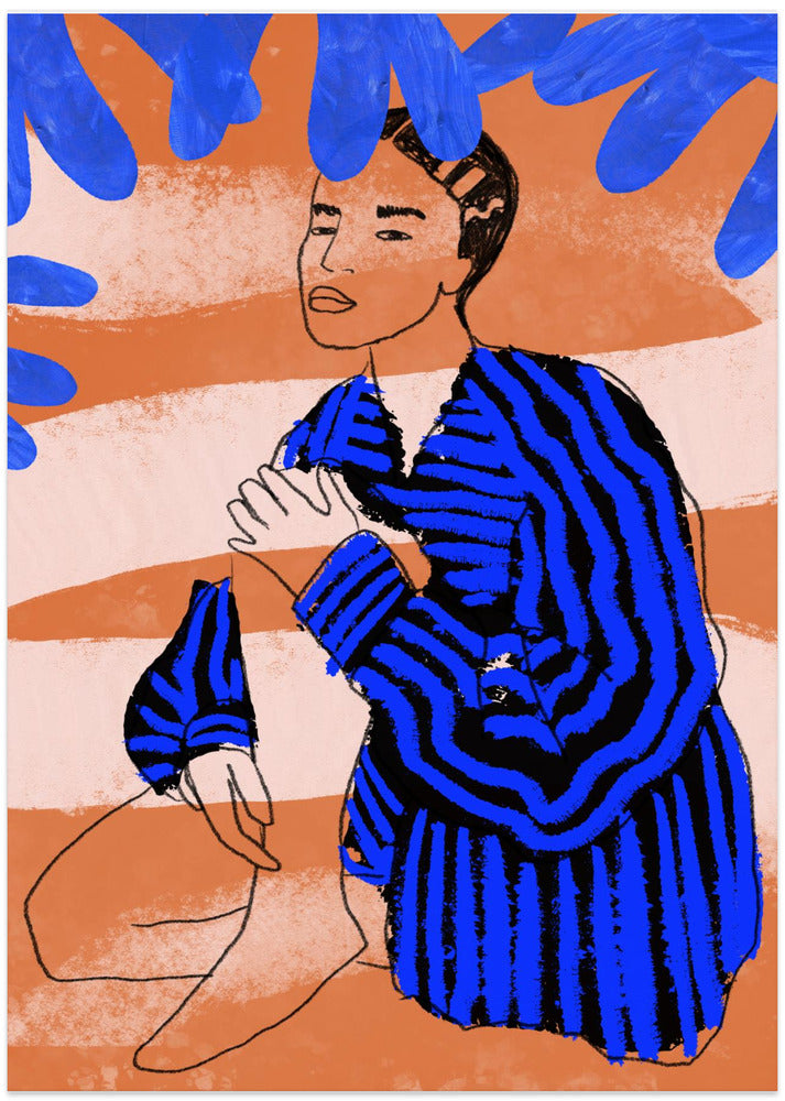 Blue Striped Dreams