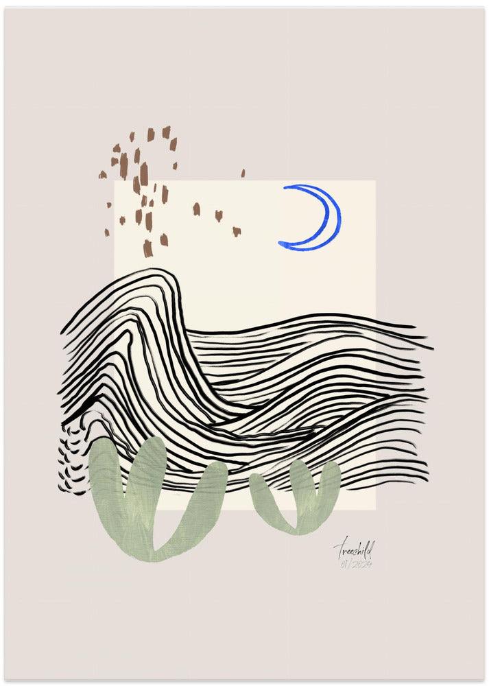 Moonlit Wavescape
