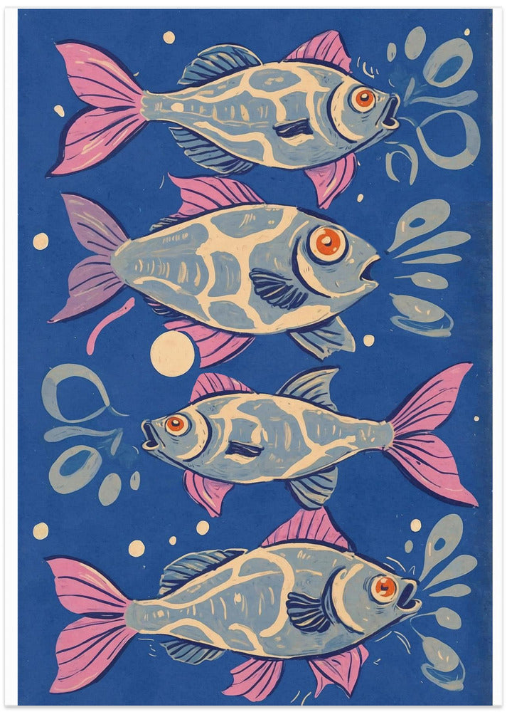 Vibrant Aquatic Dance