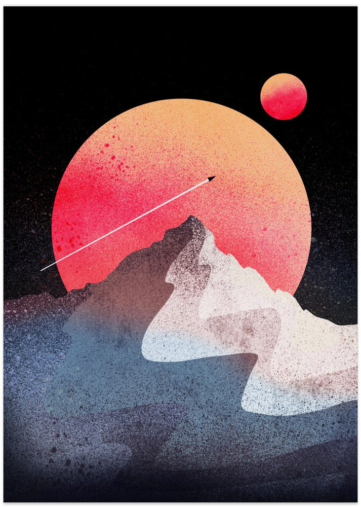 The moon peak