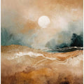 Tranquil Sunrise Over Misty Hills
