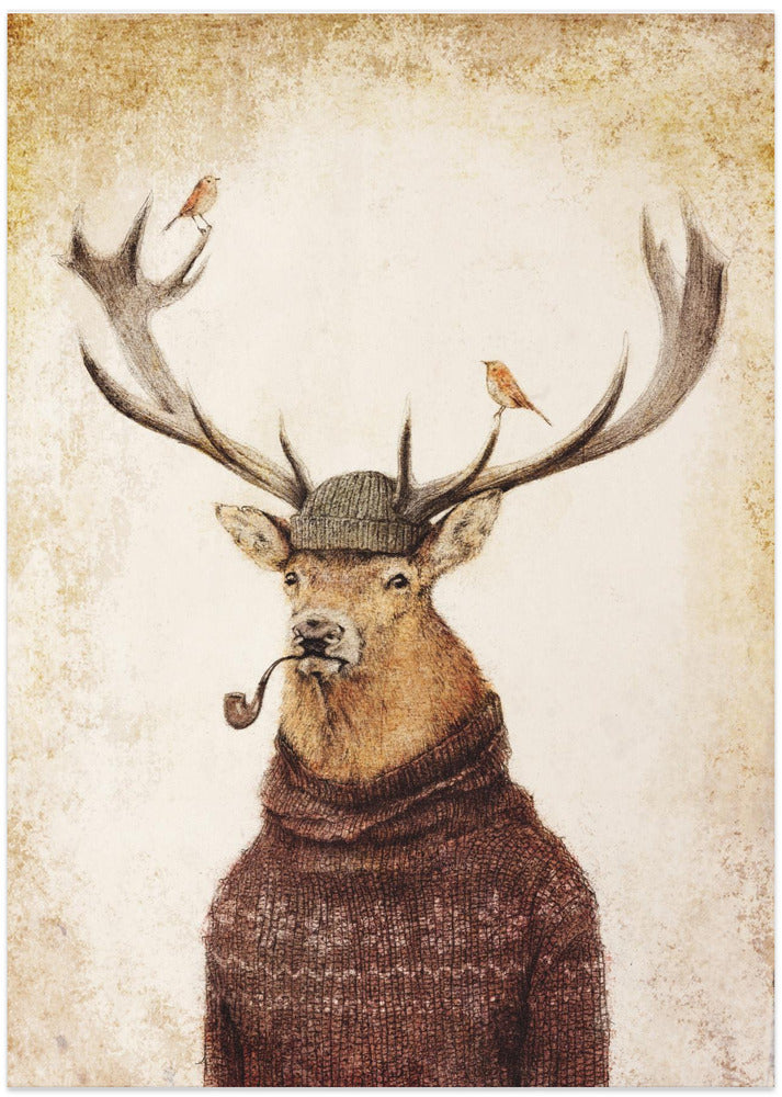 Winter Stag