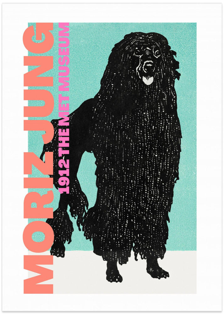 Stylized Black Dog