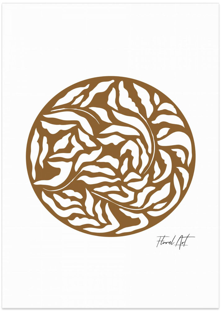 Leafy Whirl Circle