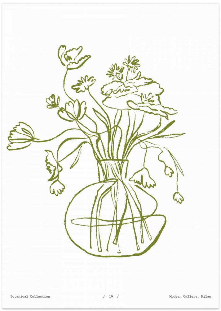 Vase of Wild Blooms