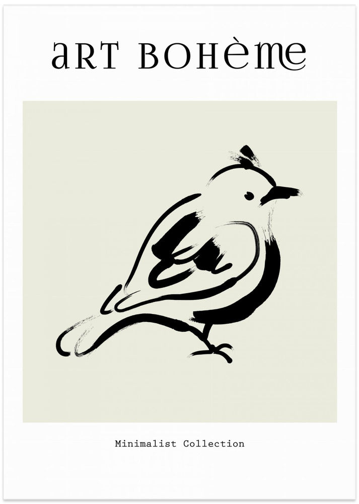 Brushstroke Bird