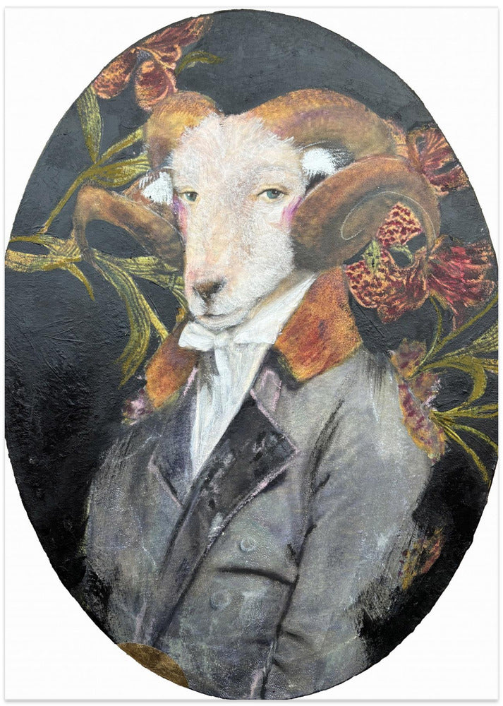 Regal Ram Portrait