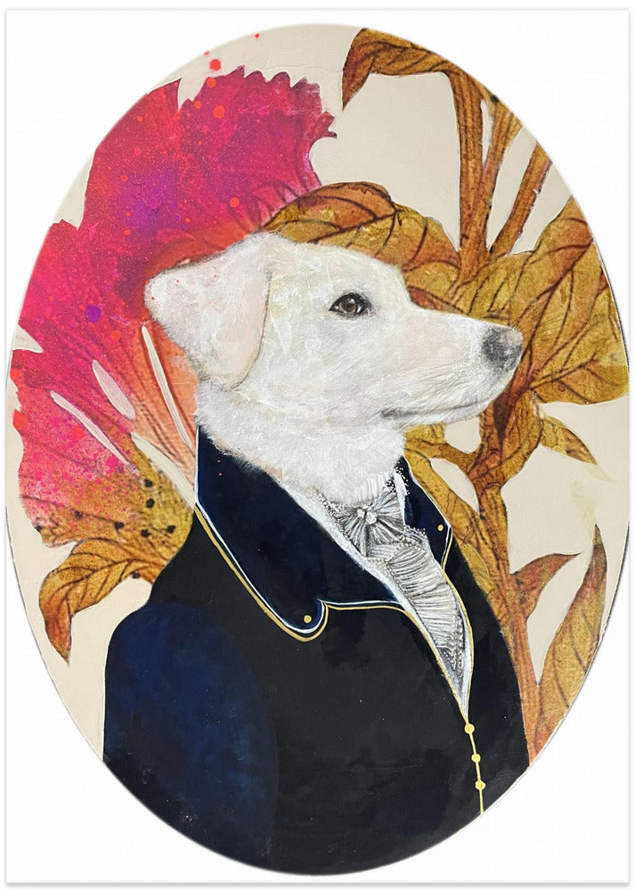 Regal Canine Portrait