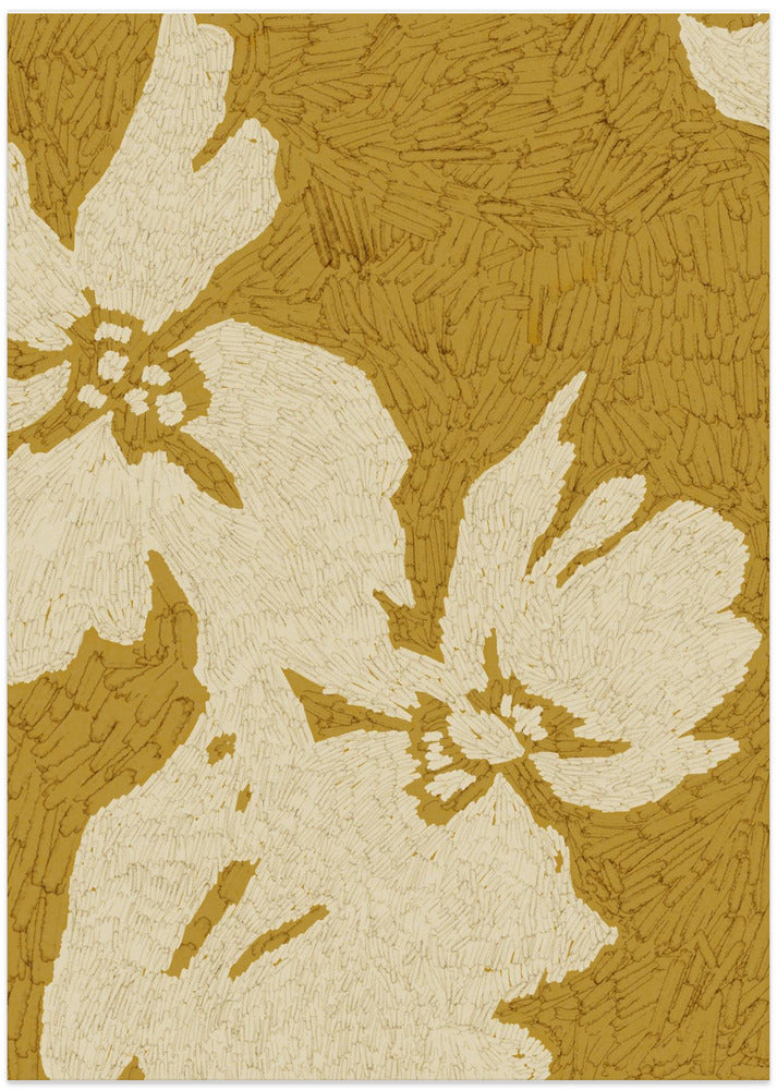 Golden Petals Dance