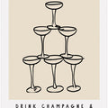 Champagne Tower Fun