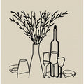 Vase and Glasses