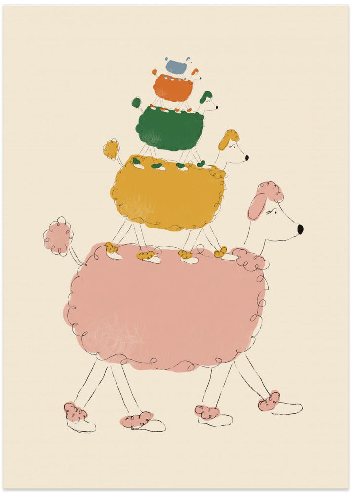 Poodle Pyramid
