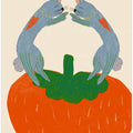 Rabbits on Strawberry