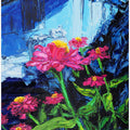 Marigold In the  Garden Oil Painting