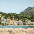 Vibrant Mountainous Coastline