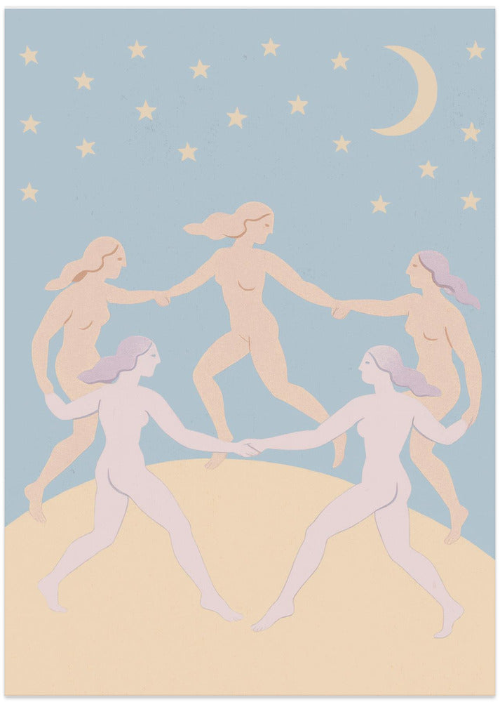 Moonlit Dance Sky