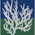 White Coral Silhouette