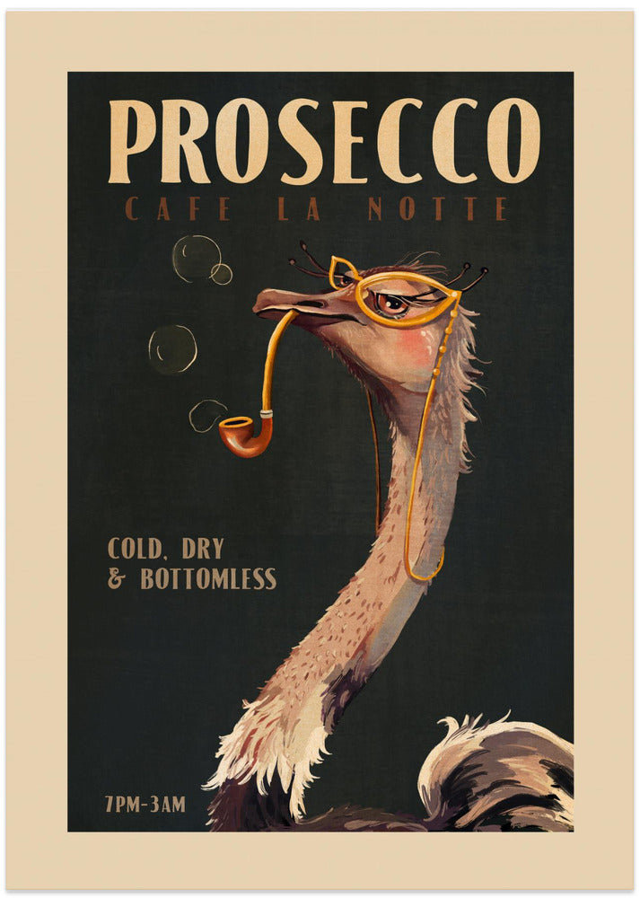 Chic Ostrich Night
