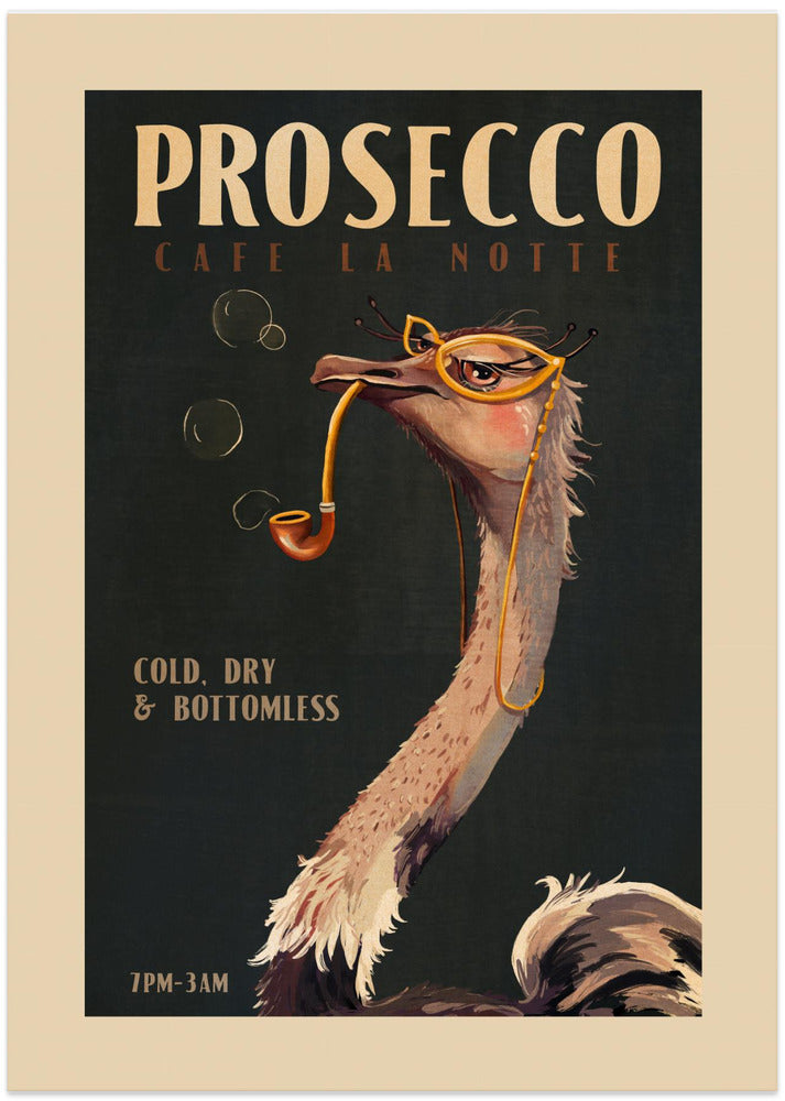Bubbly Ostrich Delight