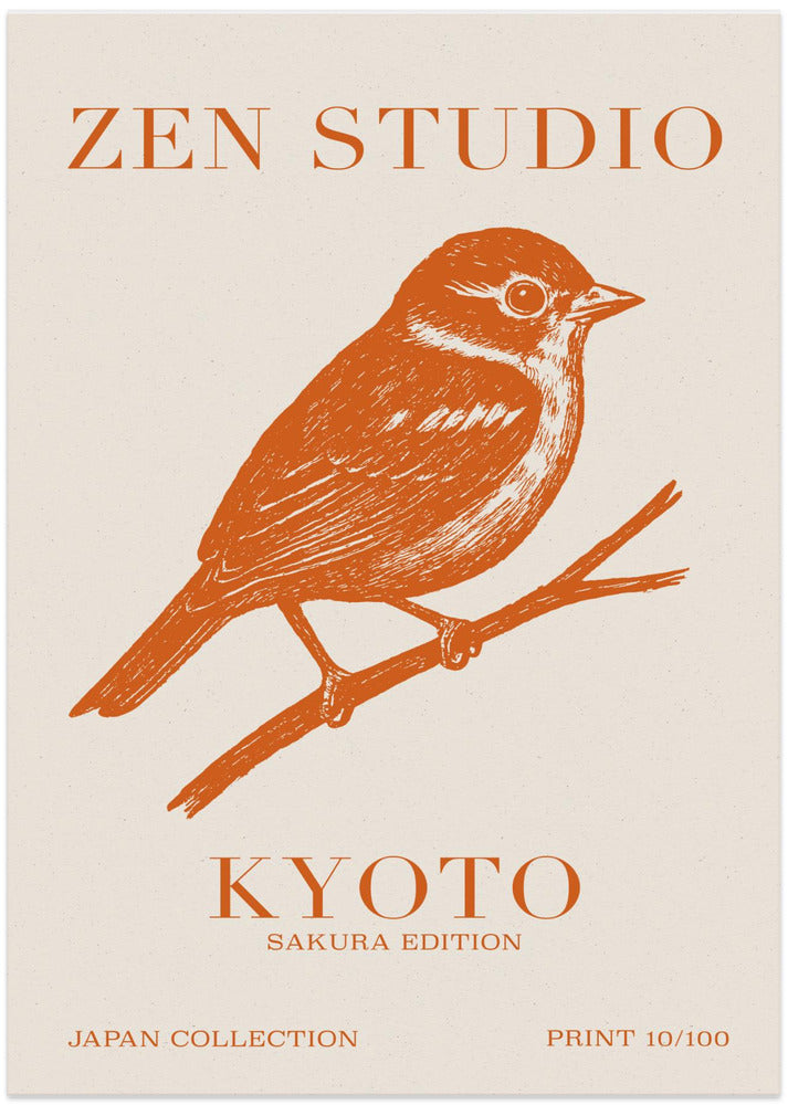 Kyoto Sparrow Scene
