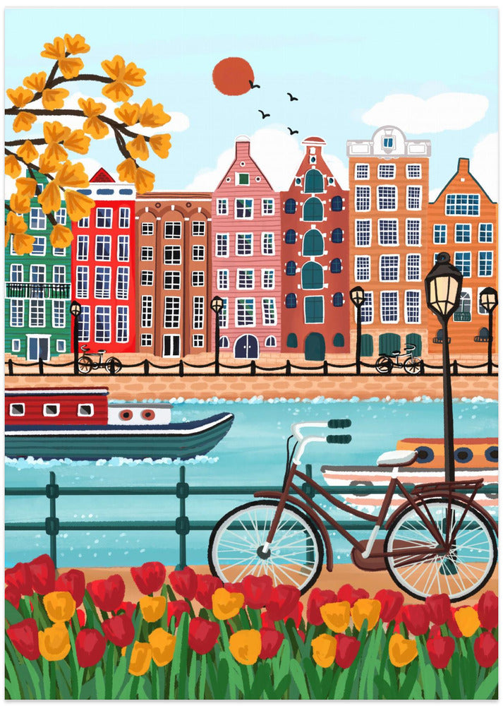Amsterdam Canal-Side Charm