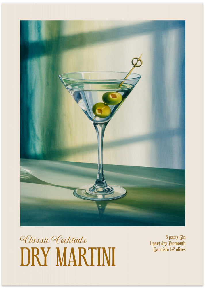 Classic Cocktails - Dry Martini